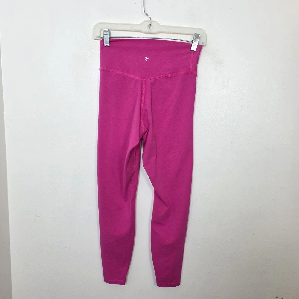 Old Navy Active Pink Power Chill Extra High Rise 7/8 Leggings Size Small‎ - Picture 5 of 5